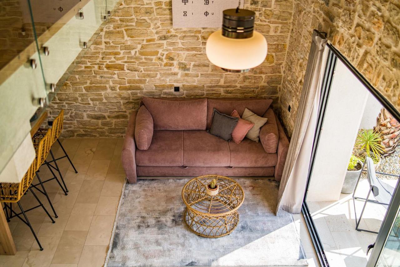 Pridraga Stone House With Pool Poetaヴィラ エクステリア 写真