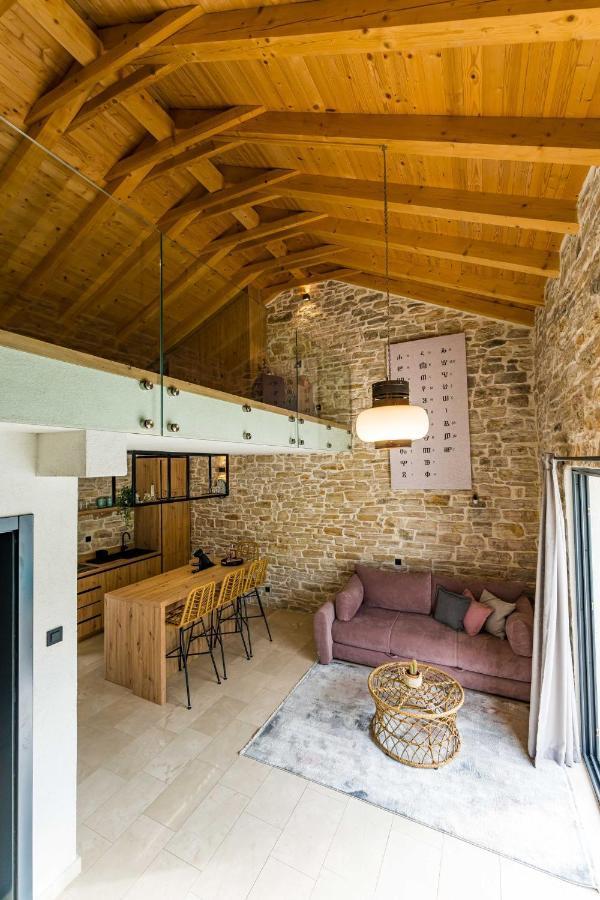 Pridraga Stone House With Pool Poetaヴィラ エクステリア 写真